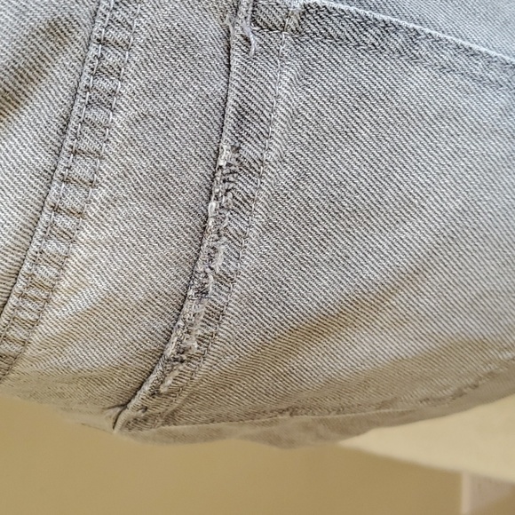 Destroyed Denim by BP Grey wash NWOT Tall Ankle Jeans - Picture 4 of 8
